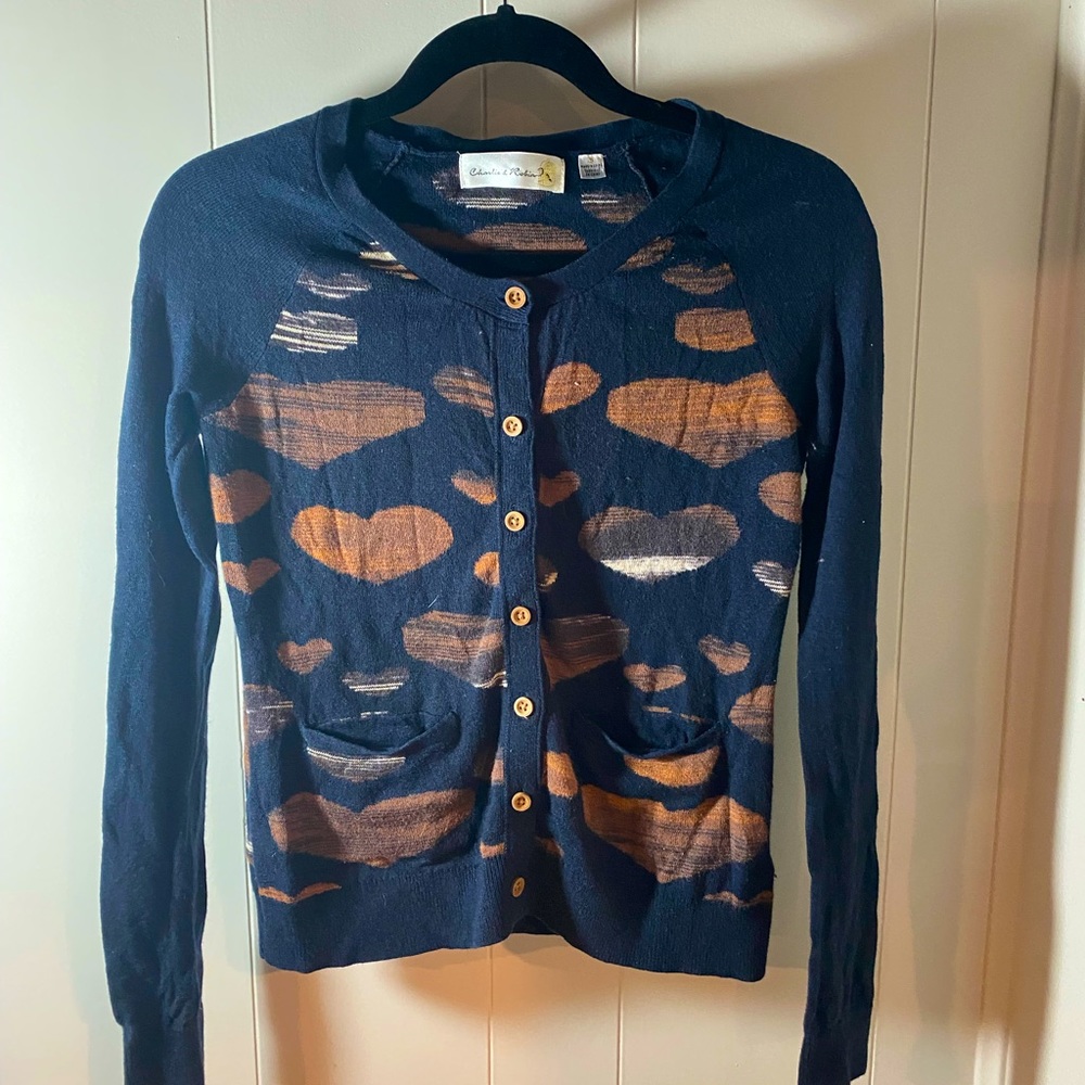 Charlie and Robin (Anthropologie) button down sweater